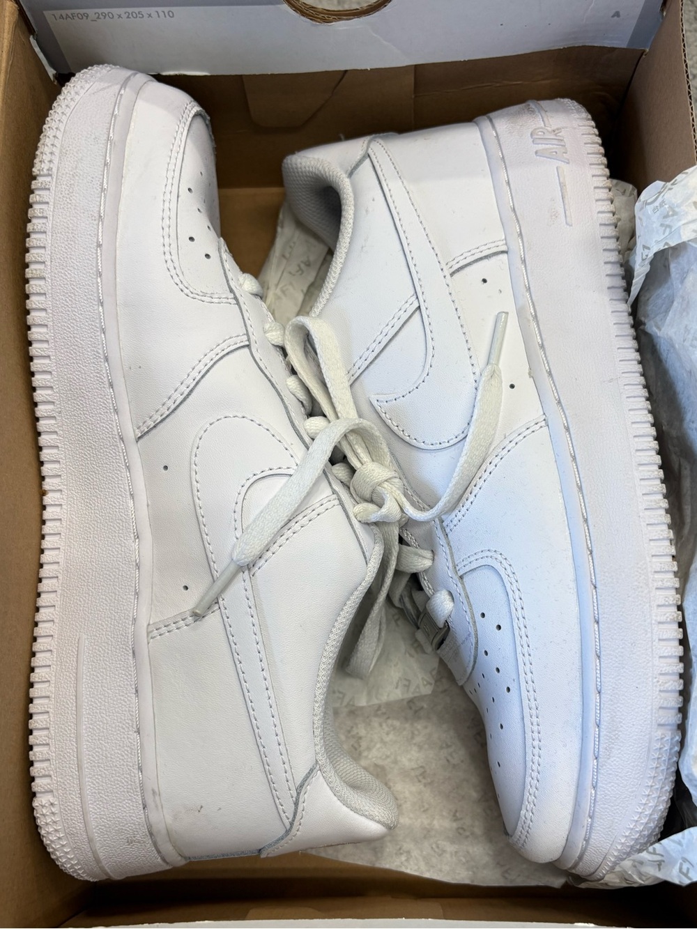 3682 Nike Air Force Ones White Men’s Size 7